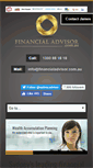 Mobile Screenshot of financialadvisor.com.au